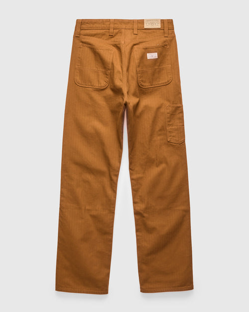 Ortega Pant in 13oz Rust Herringbone