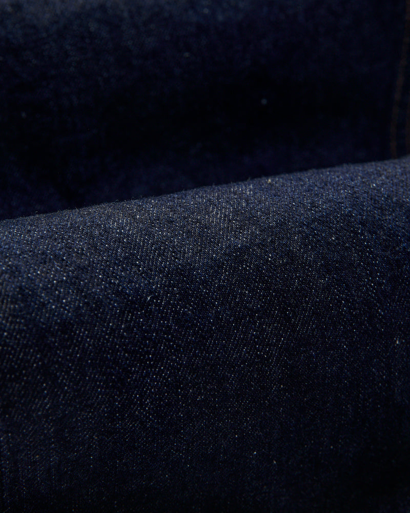 "50s Blue Modesto" 14oz Rinsed Selvedge Denim Pant - Straight Fit