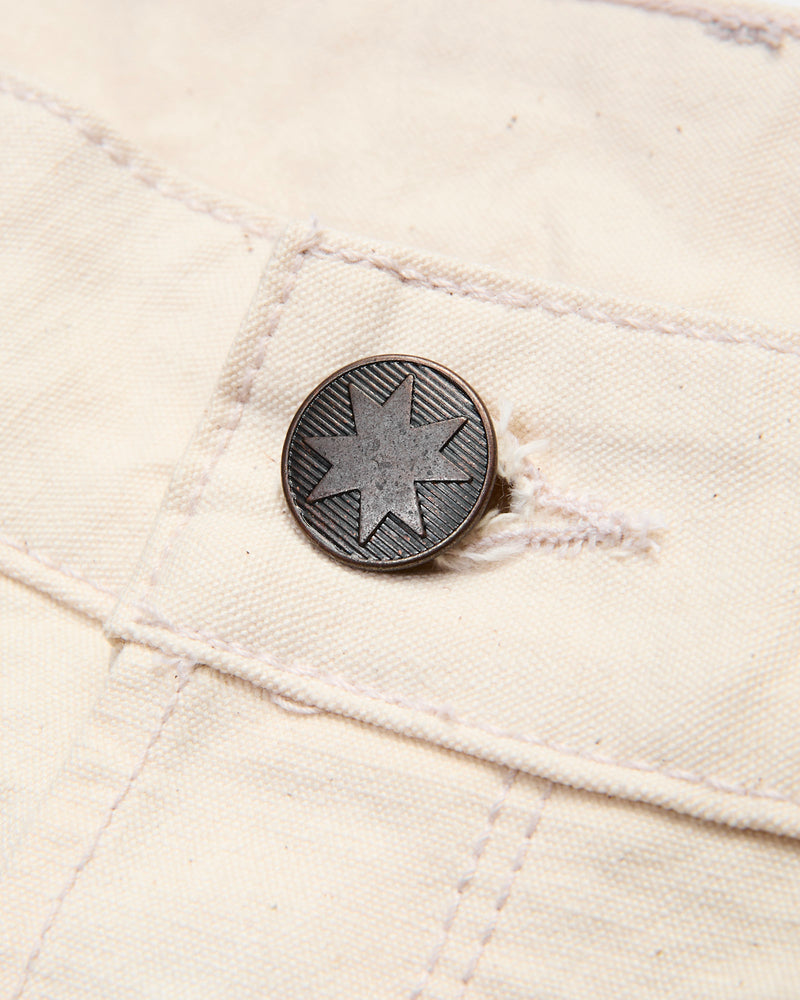 "Natural Rinsed Portola" 11oz Selvedge Canvas Pant - Tapered Fit