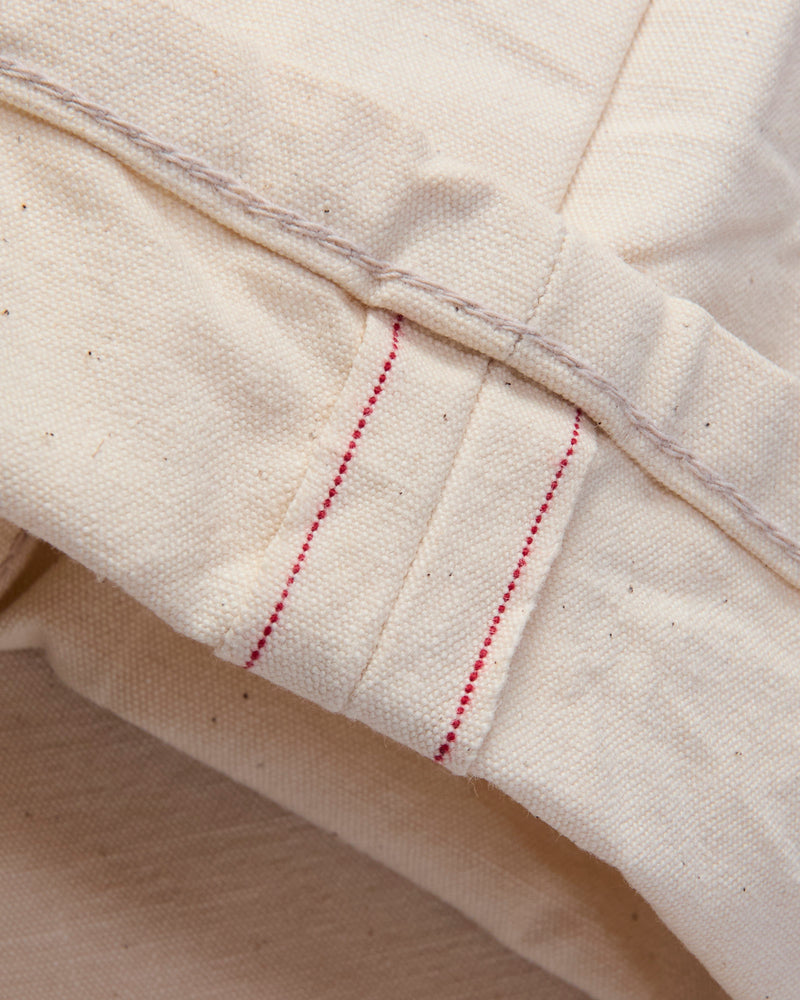 "Natural Rinsed Portola" 11oz Selvedge Canvas Pant - Tapered Fit