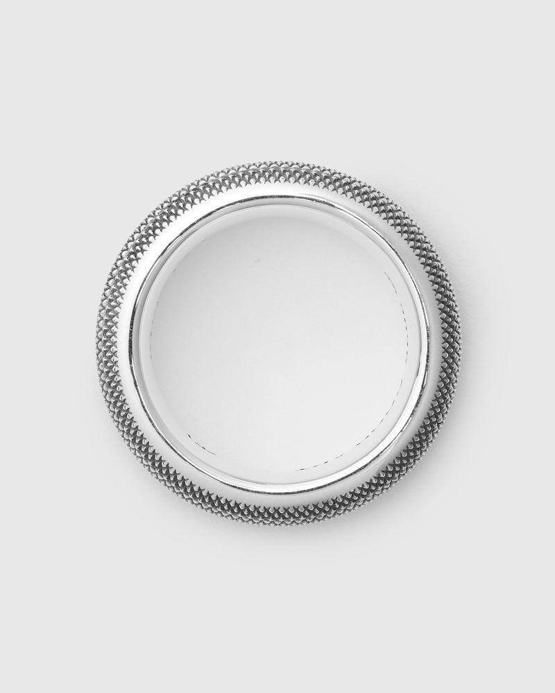 2A Model 33 Clicker Ring Goosebumps in Sterling Silver