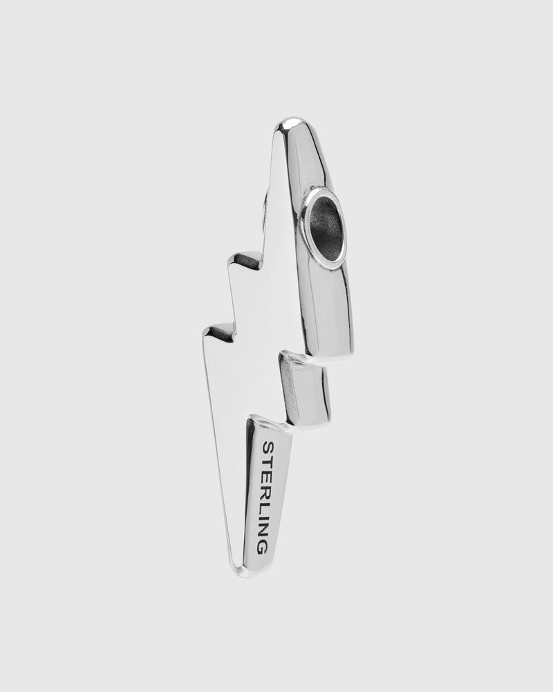 Retro Shazam! Goosebumps Pendant B in Sterling Silver