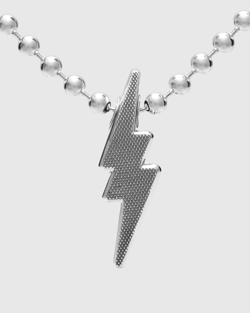 Retro Shazam! Goosebumps Pendant B in Sterling Silver