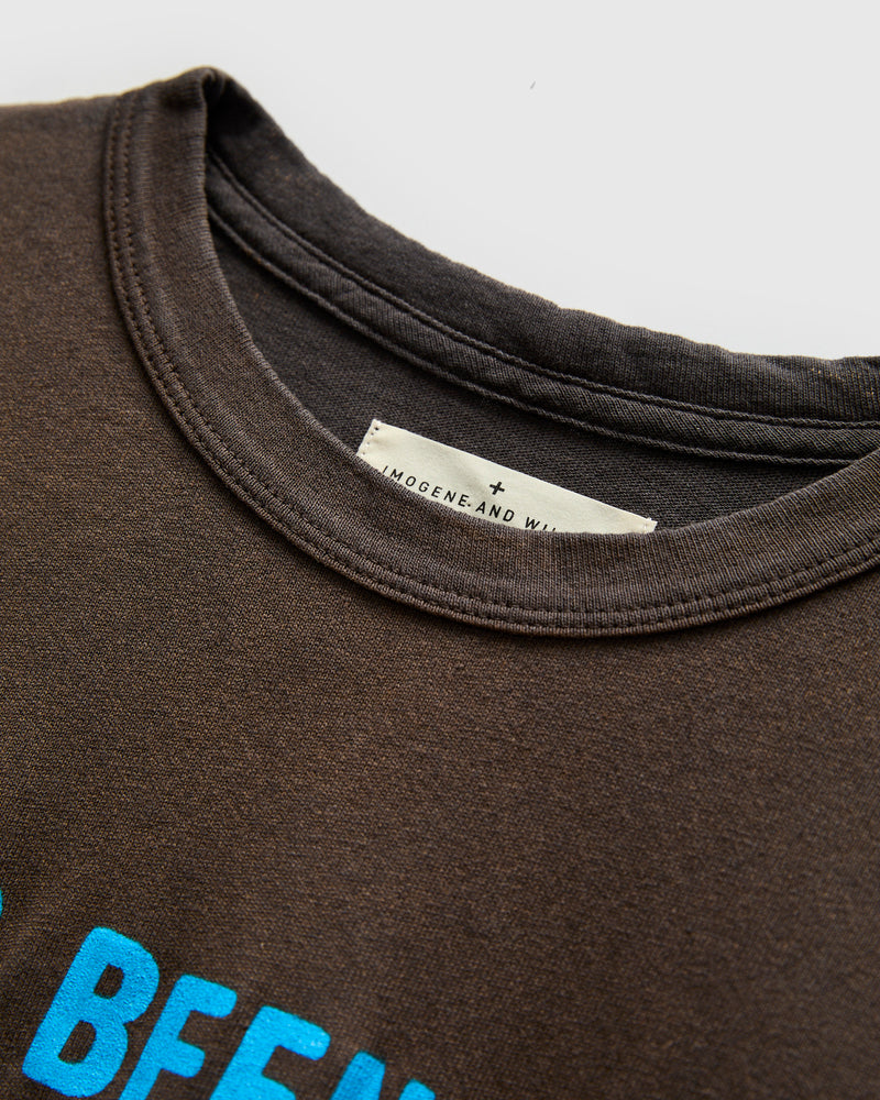 "Has Been" T-Shirt in Sunfaded Black