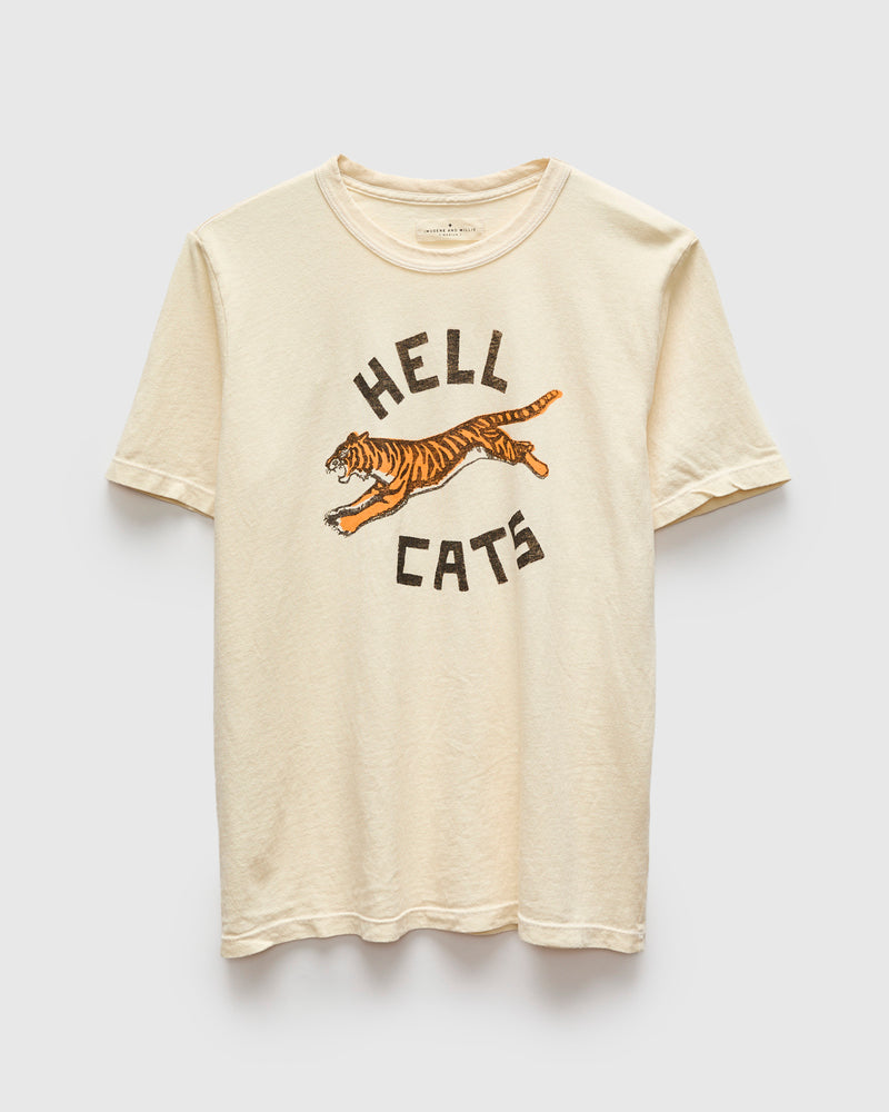 "Hellcats" T-Shirt in Vintage White