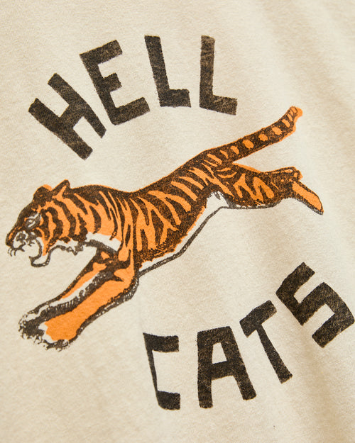 "Hellcats" T-Shirt in Vintage White