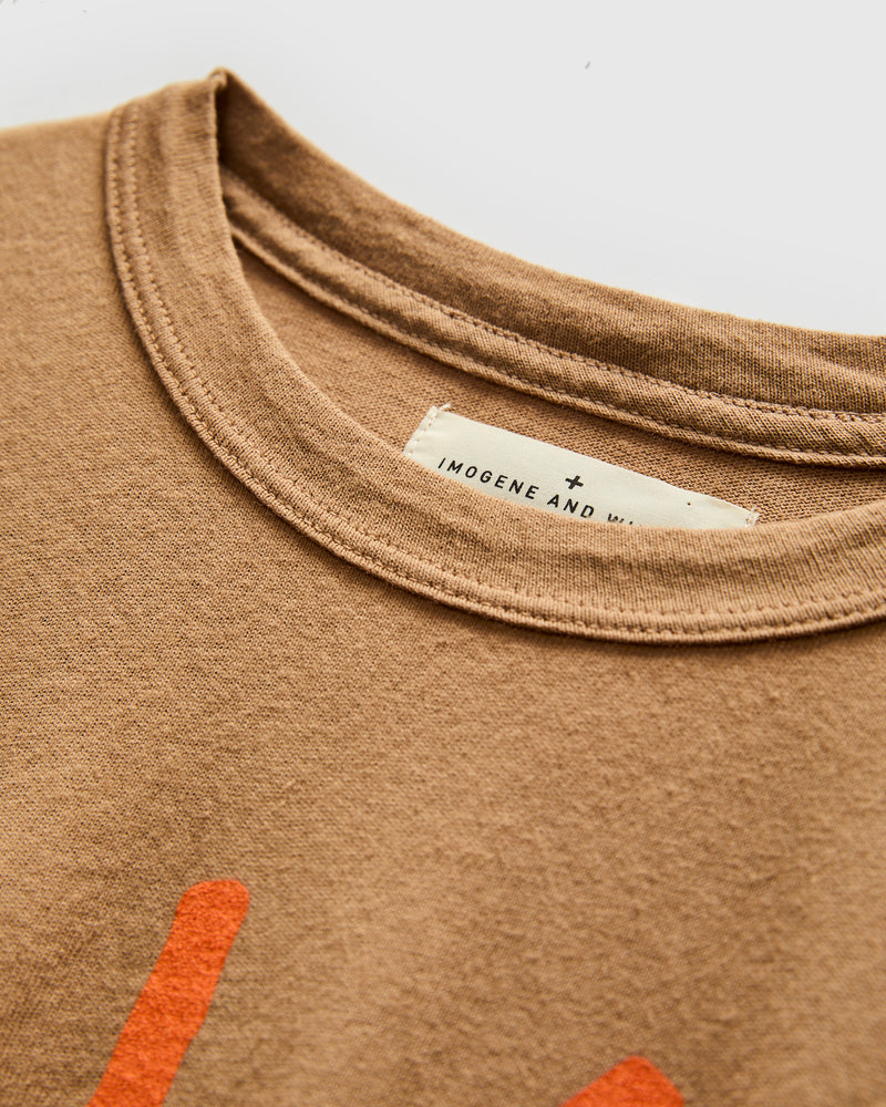 "Relax" T-Shirt in Cedar