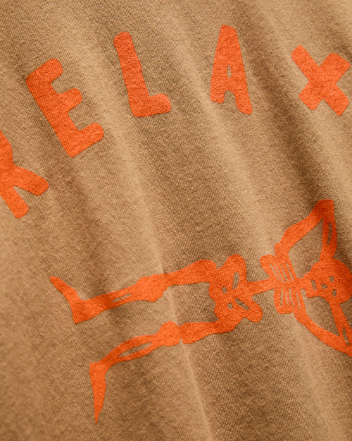 "Relax" T-Shirt in Cedar