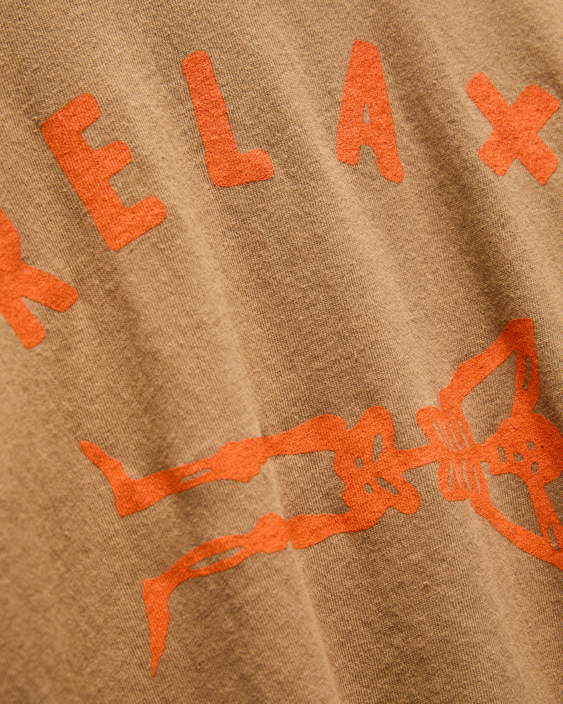 "Relax" T-Shirt in Cedar