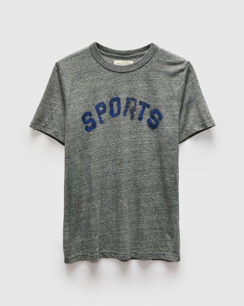 "Sports" T-Shirt in Heather Grey