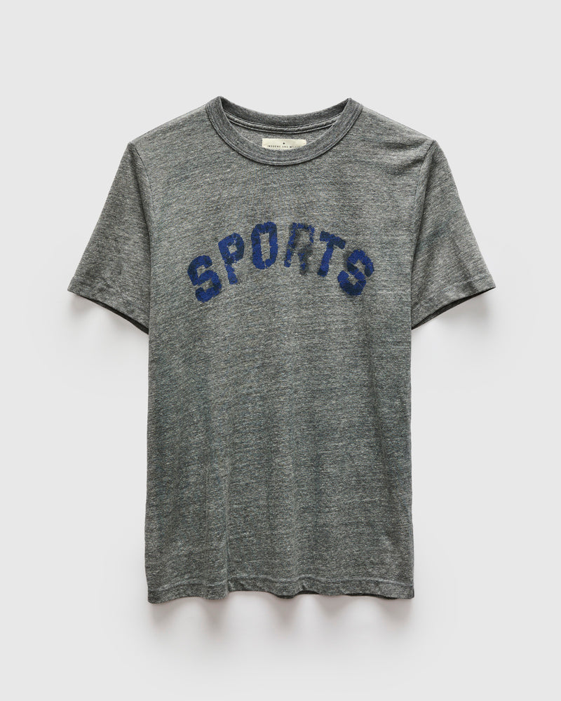 "Sports" T-Shirt in Heather Grey
