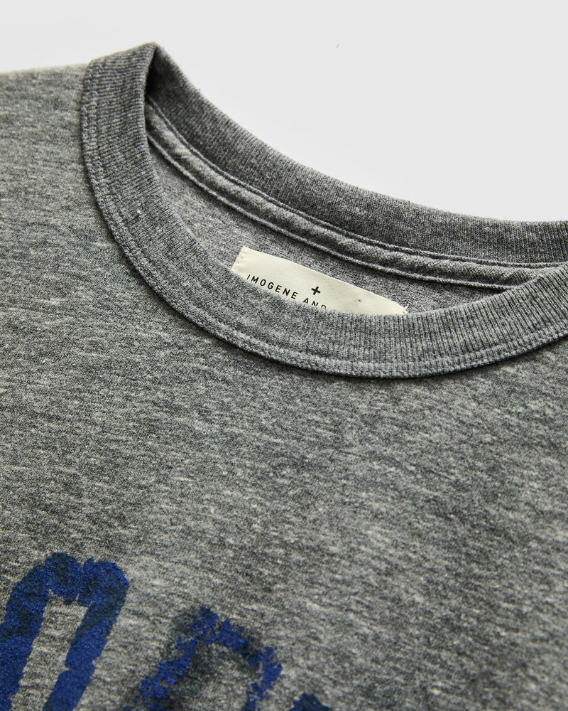 "Sports" T-Shirt in Heather Grey