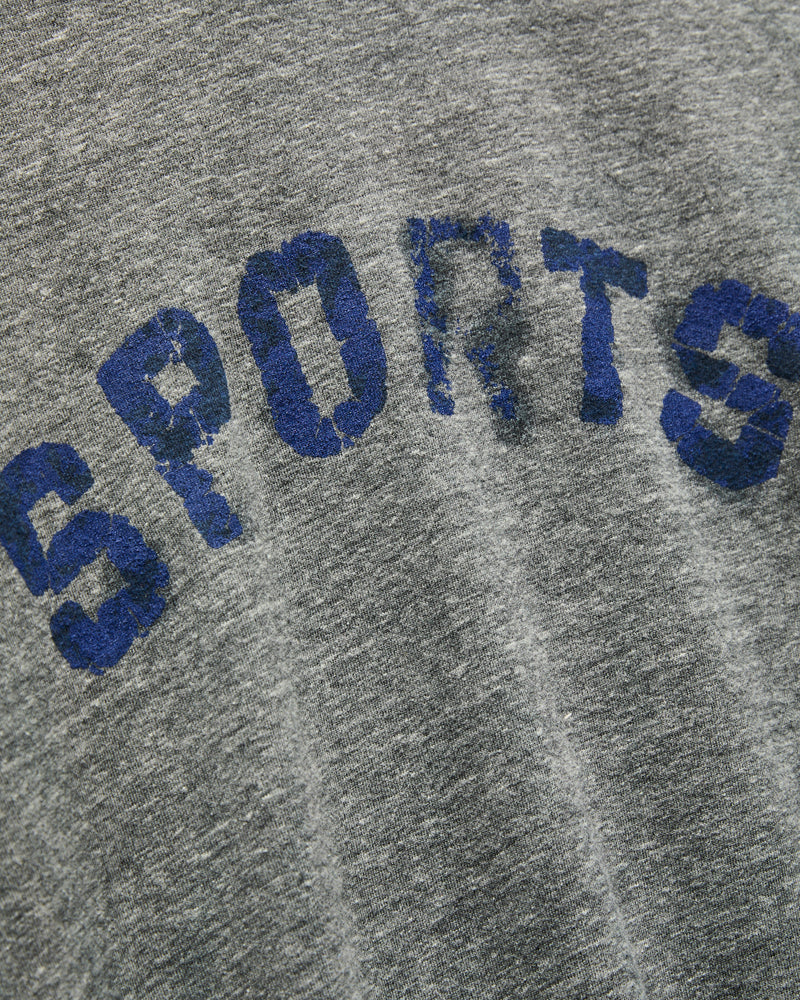 "Sports" T-Shirt in Heather Grey