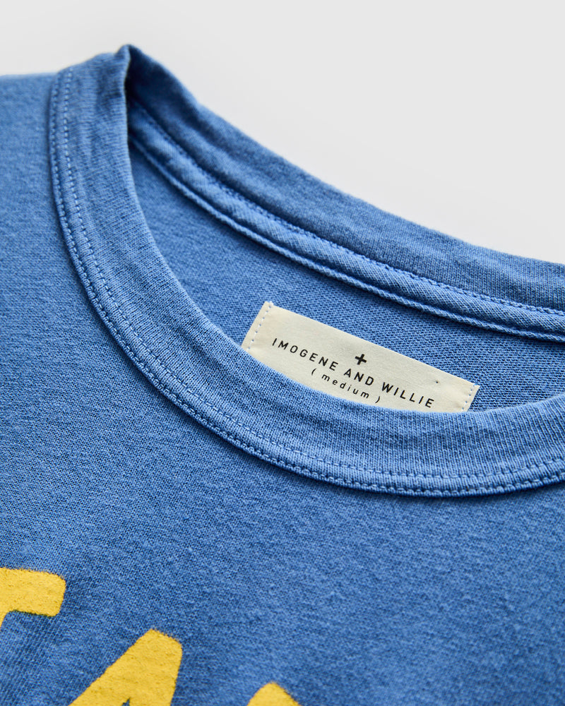 "State" T-Shirt in Blue