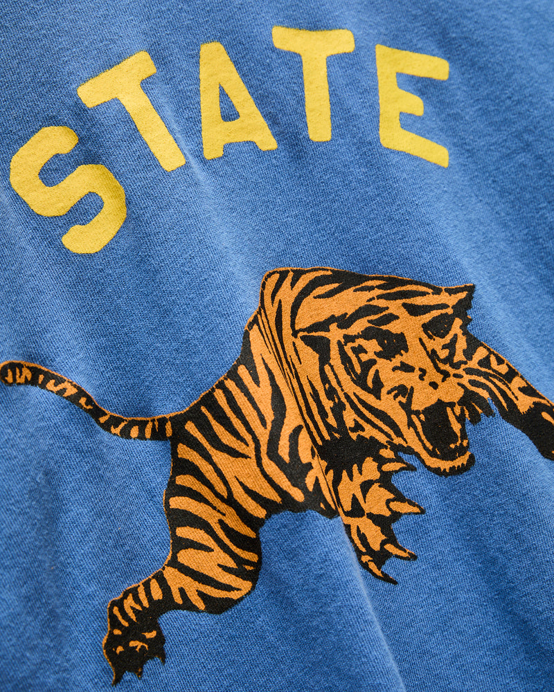 "State" T-Shirt in Blue