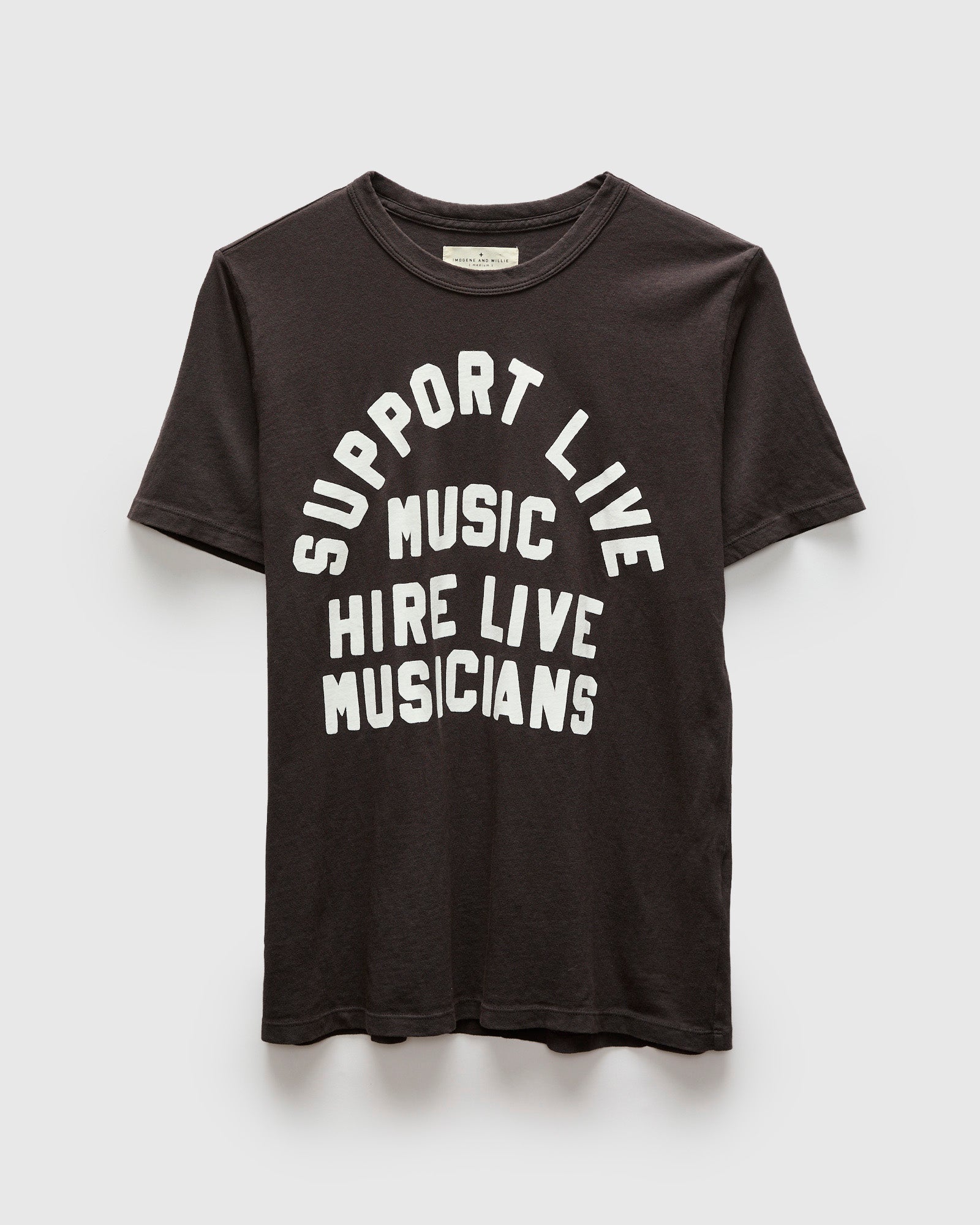REIWARO LIVE PERFORMANCE Tシャツ ブラック Support Live Music