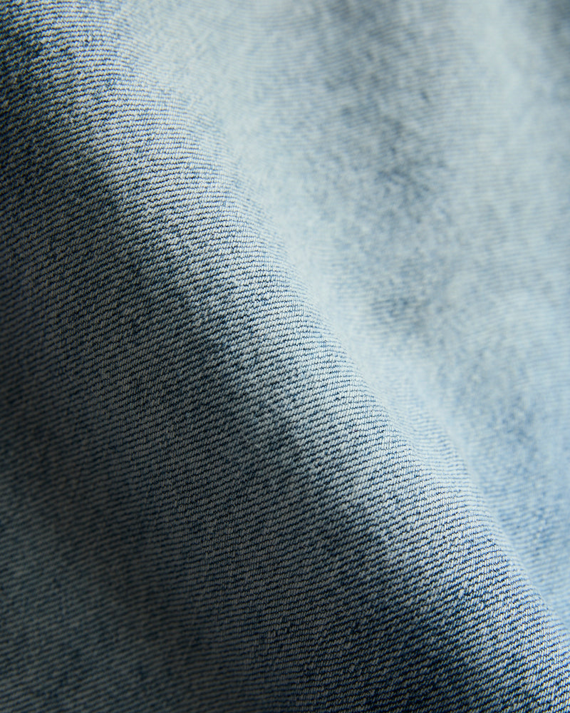 "Willie Carson" 14oz Washed Selvedge Denim - Classic Straight Fit