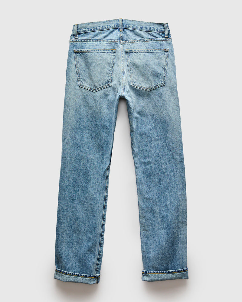"Willie Carson" 14oz Washed Selvedge Denim - Classic Straight Fit