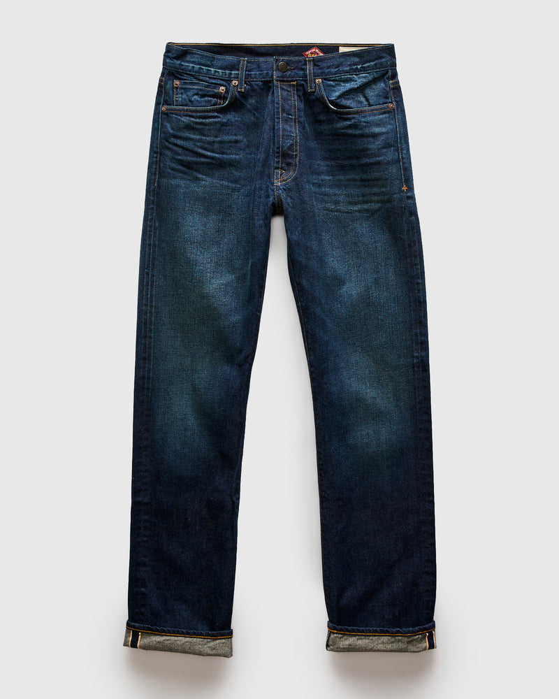 "Willie Eastland" 14oz Washed Selvedge Denim - Classic Straight Fit