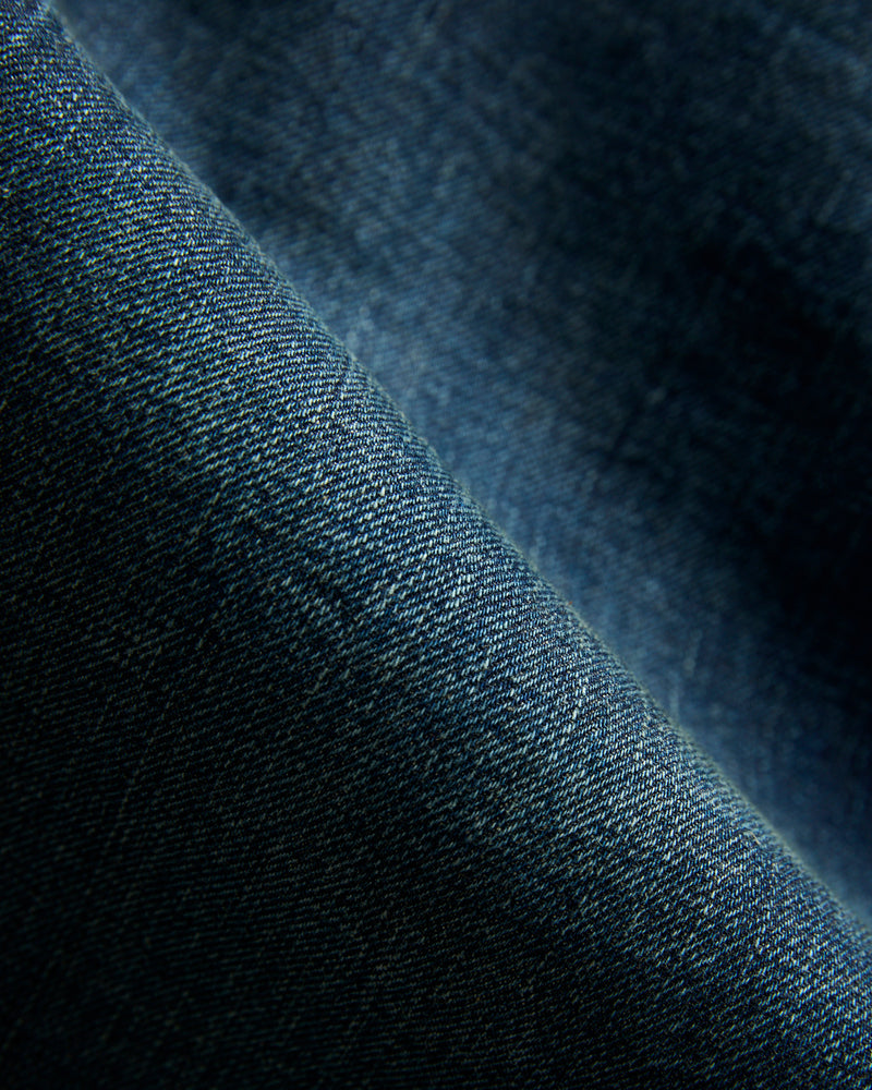 "Willie Eastland" 14oz Washed Selvedge Denim - Classic Straight Fit