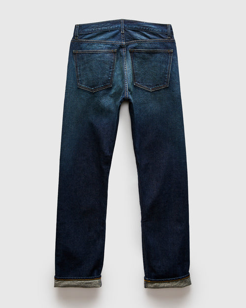 "Willie Eastland" 14oz Washed Selvedge Denim - Classic Straight Fit