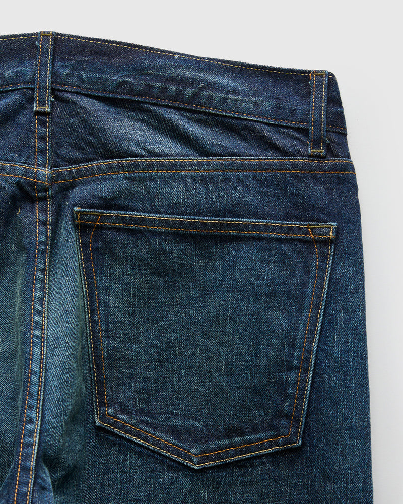 "Willie Eastland" 14oz Washed Selvedge Denim - Classic Straight Fit