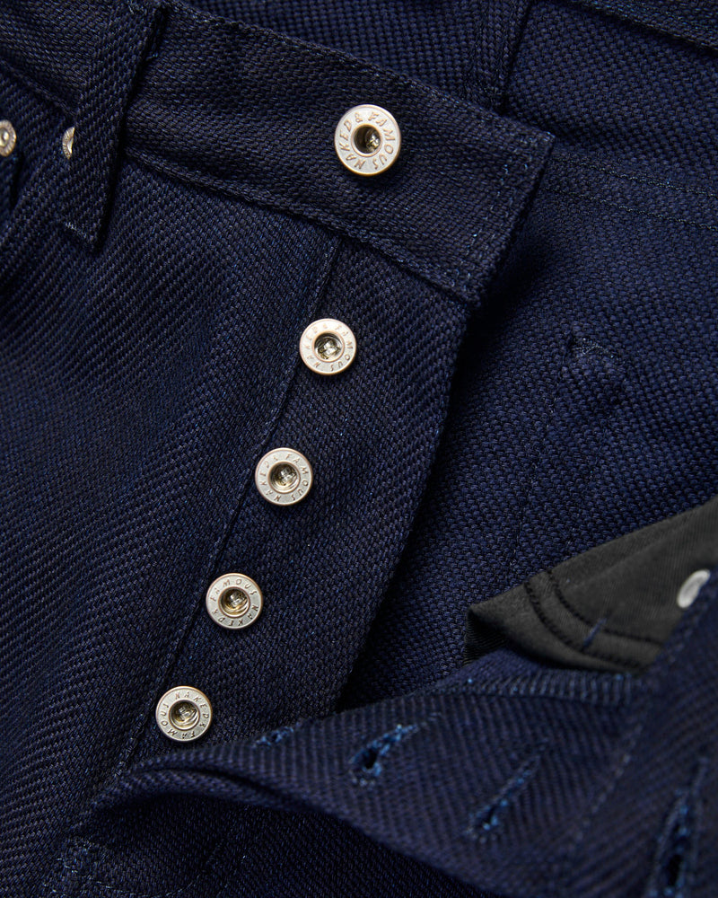 "Maekake Dobby" 12.2oz Indigo Dobby - True Guy Fit