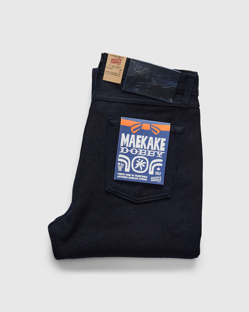 "Maekake Dobby" 12.2oz Indigo Dobby - True Guy Fit