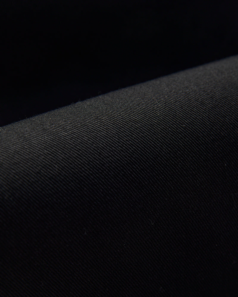 10oz Selvedge Slacks Black Twill - True Guy Fit
