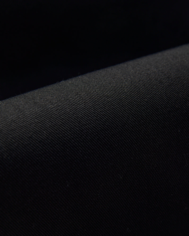 10oz Selvedge Slacks Black Twill - Weird Guy Fit