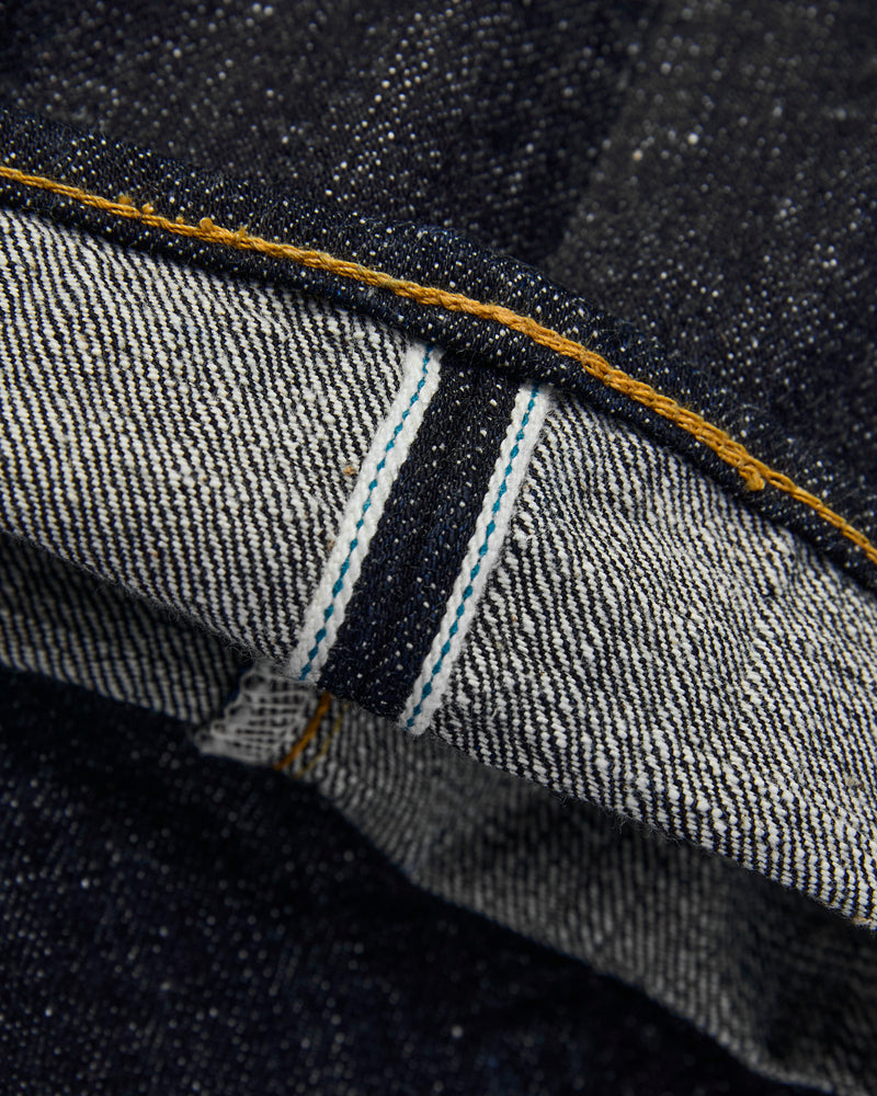 0411 15.5oz Slub-Nep Selvedge Denim - Straight Fit