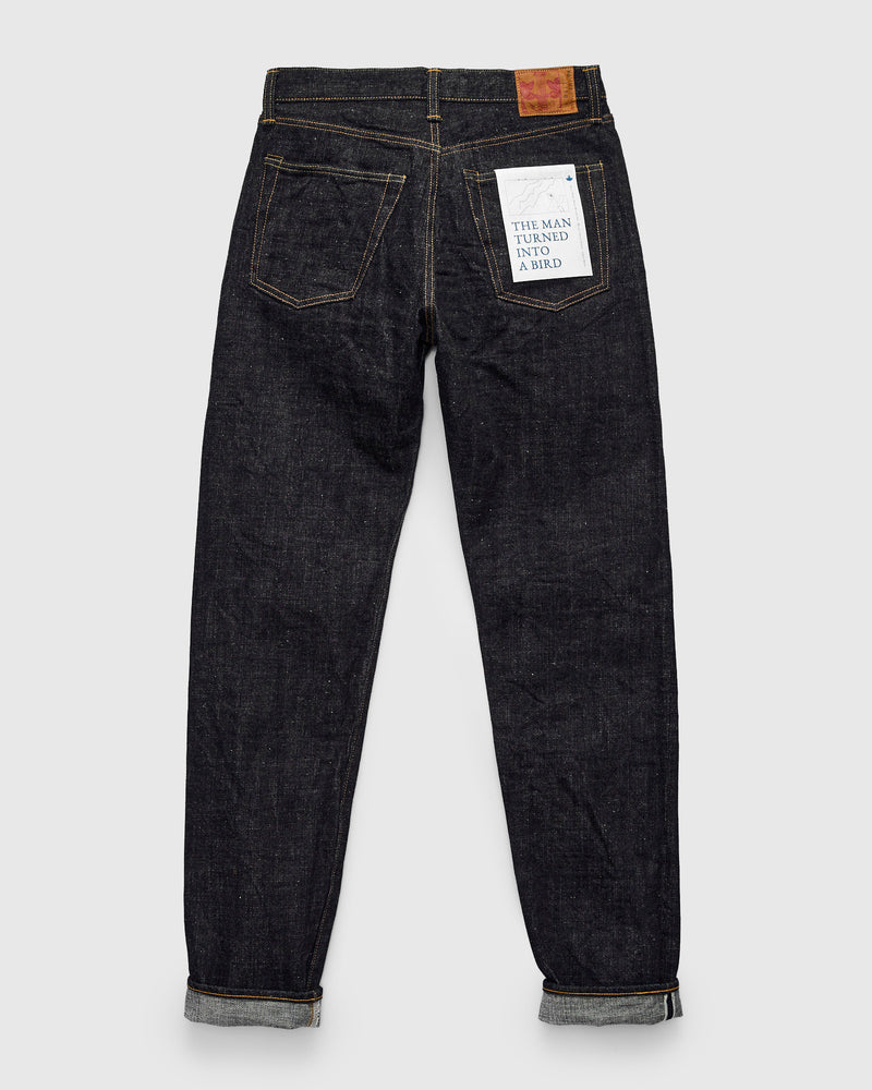 0411 15.5oz Slub-Nep Selvedge Denim - Straight Fit