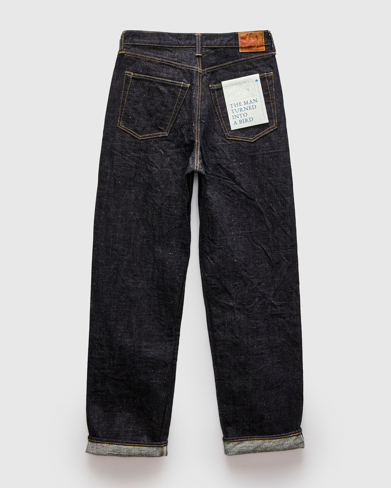 0811 15.5oz Slub-Nep Selvedge Denim - Loose Fit