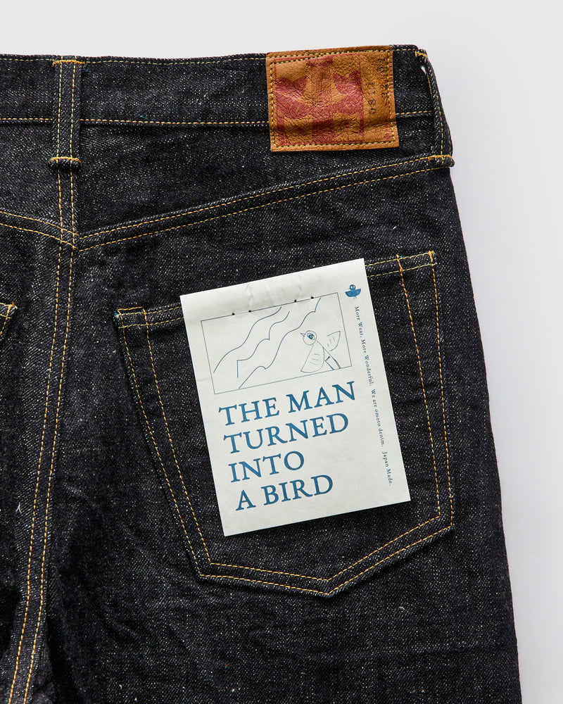0811 15.5oz Slub-Nep Selvedge Denim - Loose Fit