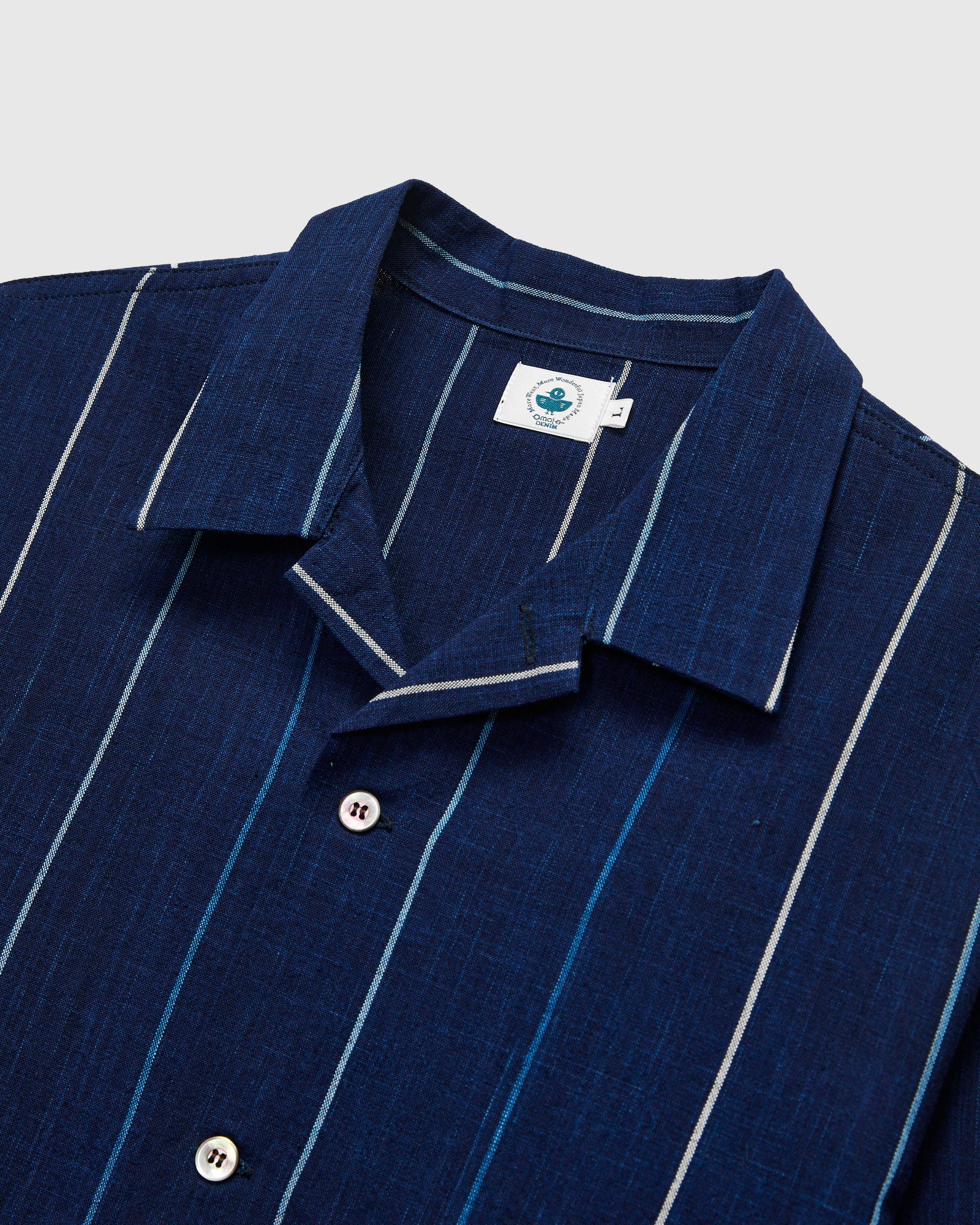 5180 Matuzaka Ori Shirt in Natural Indigo – Blue Owl Workshop