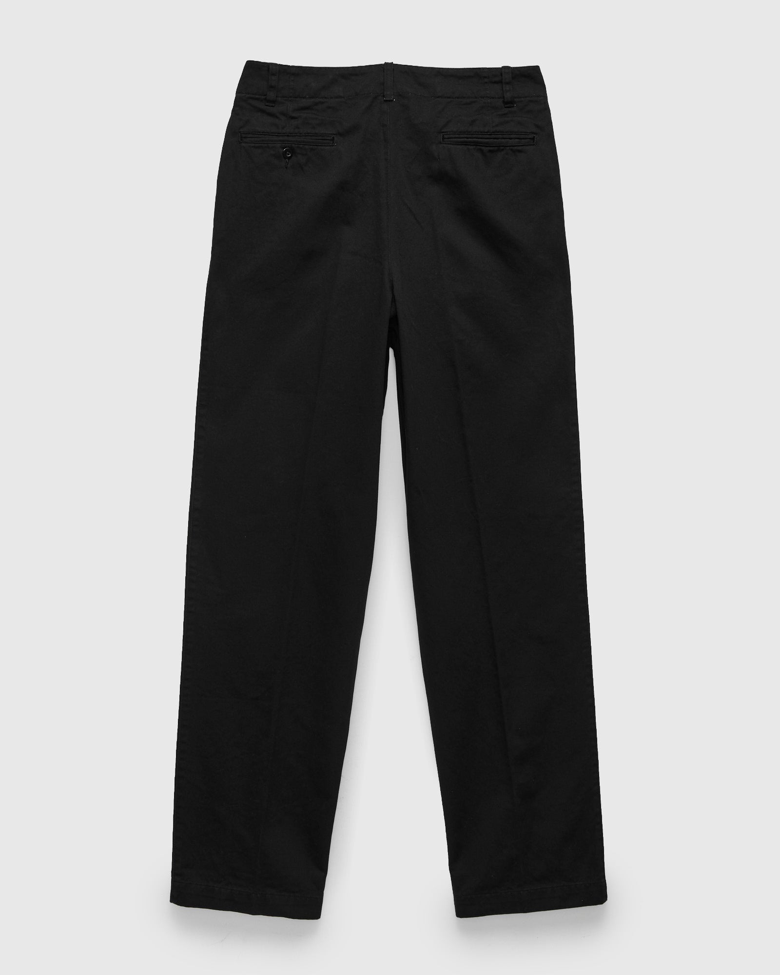 Pigment Dyed Wide Slacks in Black – Blue Owl Workshop