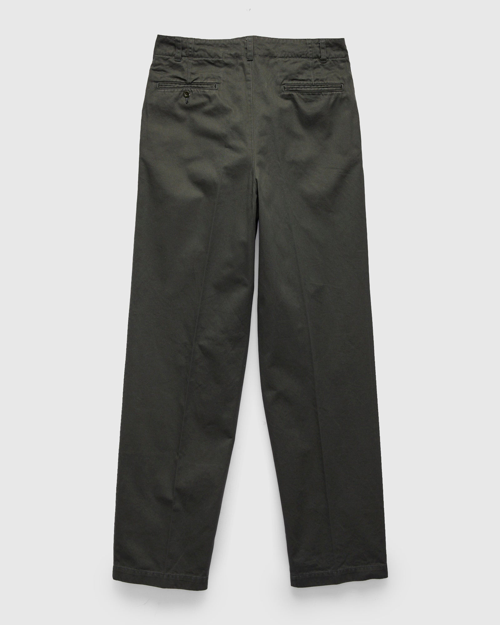 Pigment Dyed Wide Slacks in Green – Blue Owl Workshop