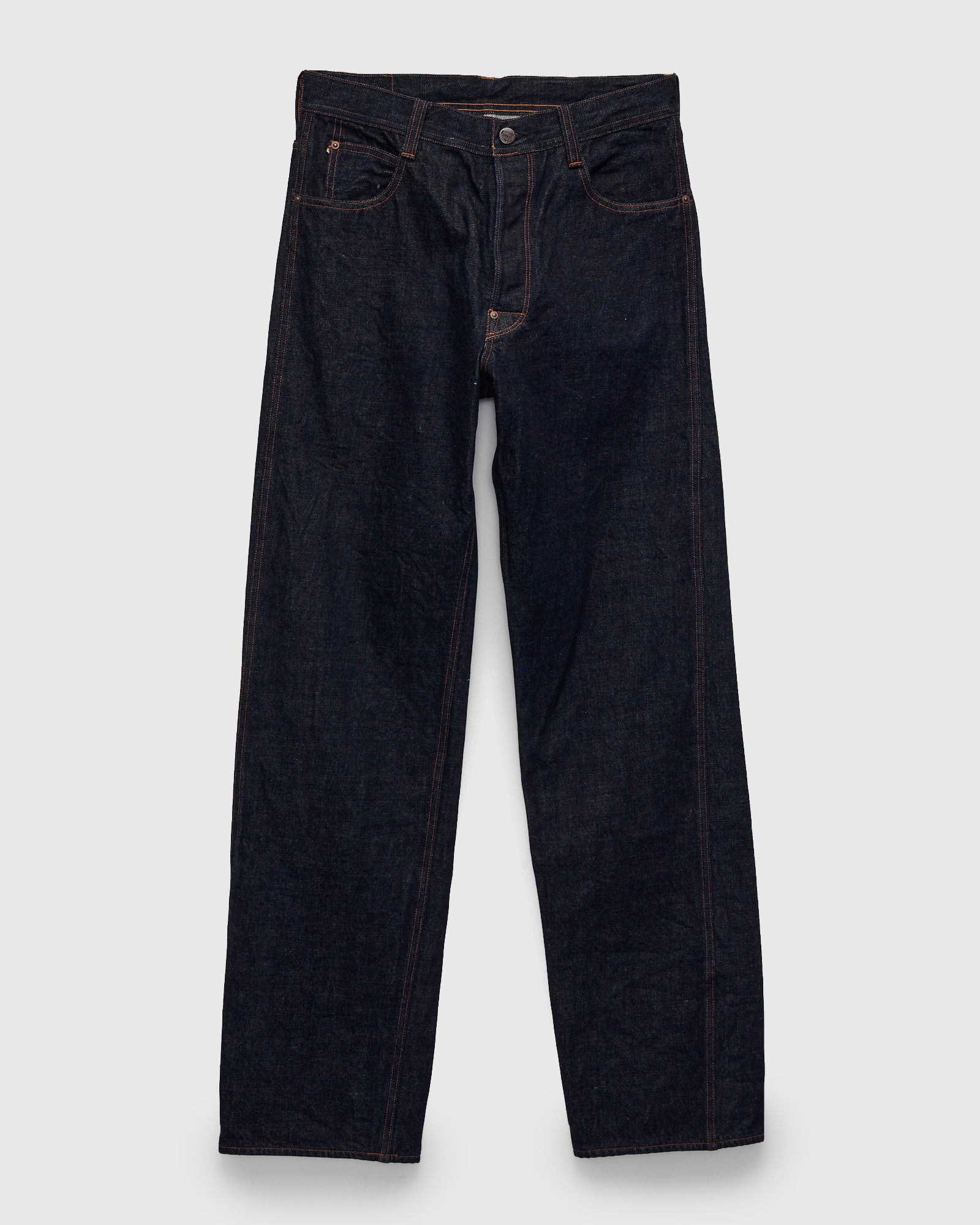 本日限定価格　SHE Tokyo 新品未使用　Fred Silk Denim 400P 13.5oz Rinsed Denim - Cinch Back Straight Fit – Blue Owl Workshop
