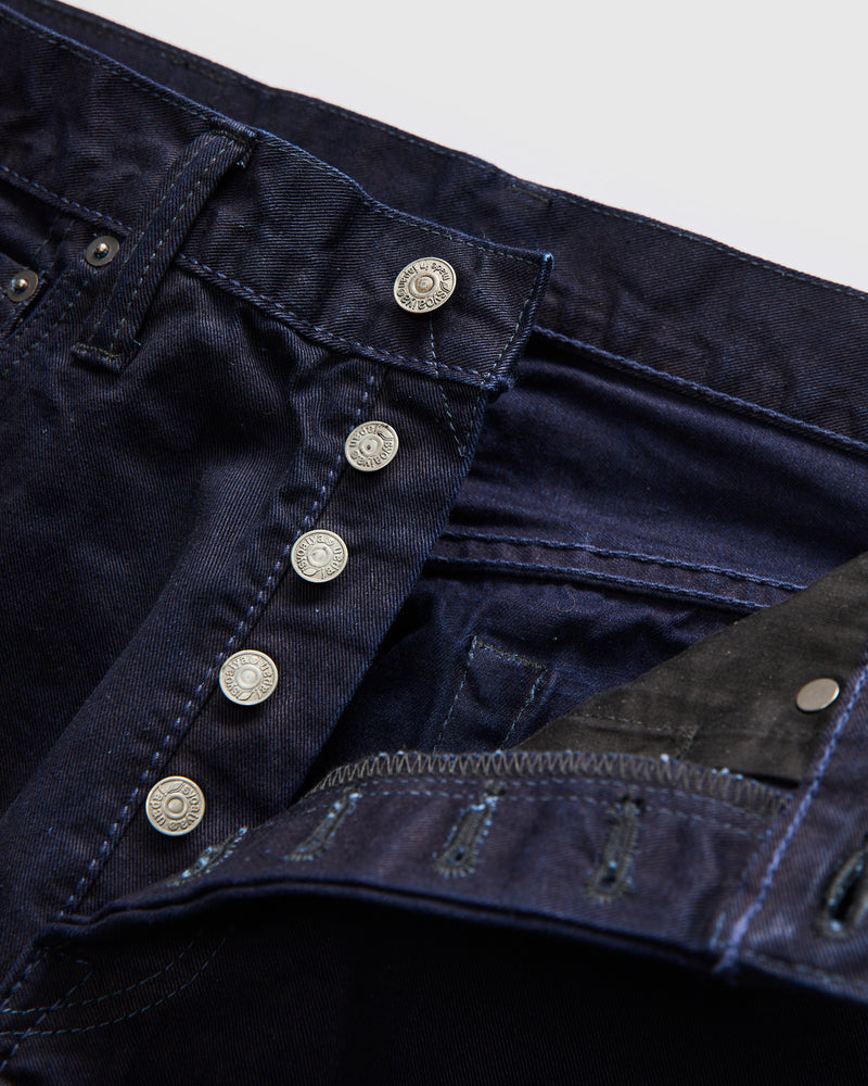 12oz Selvedge Chino in Double Indigo