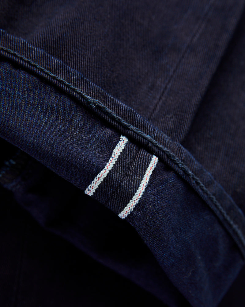 12oz Selvedge Chino in Double Indigo