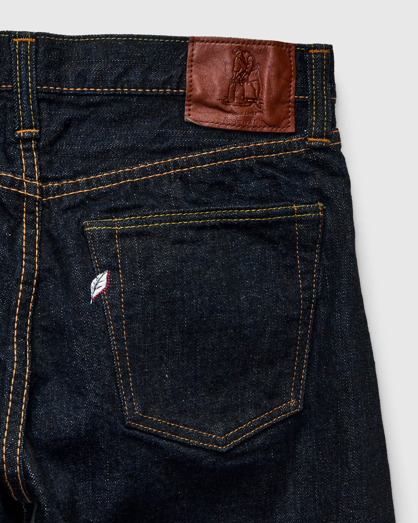 ふじです。 XX-019 14oz Rinsed Selvedge Denim - Relaxed Tapered Fit – Blue Owl
