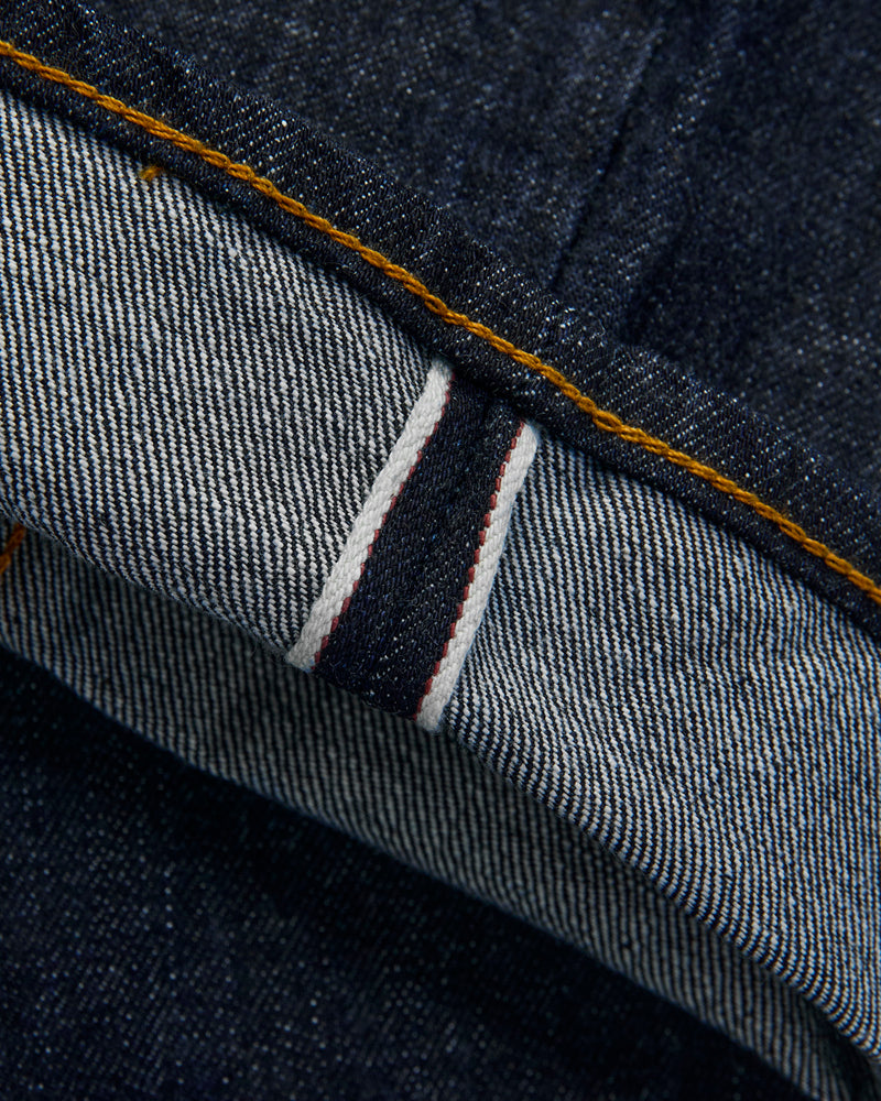 "East-West" 16oz Rinsed Selvedge Denim - Slim Bootcut Fit