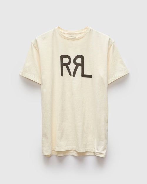 Vintage Knit Logo T-Shirt in White