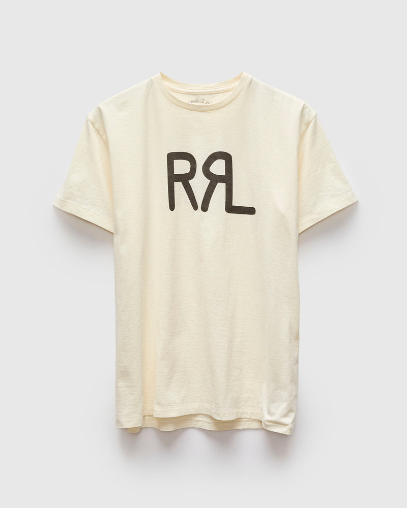 Vintage Knit Logo T-Shirt in White