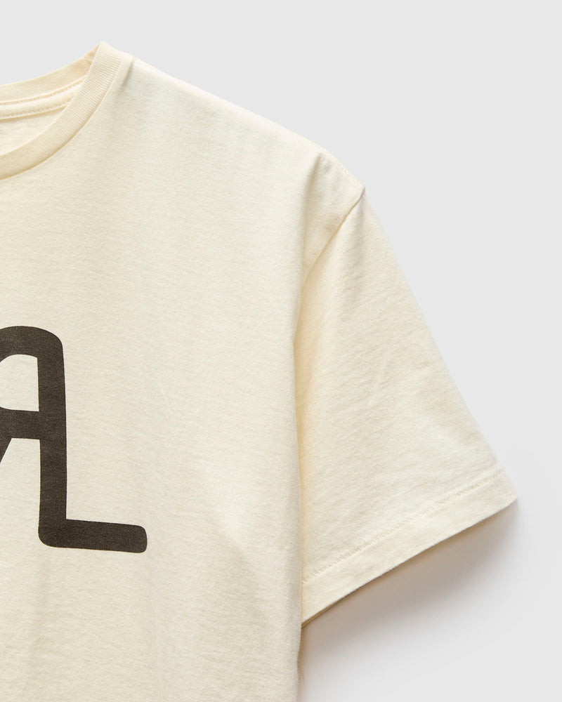 Vintage Knit Logo T-Shirt in White