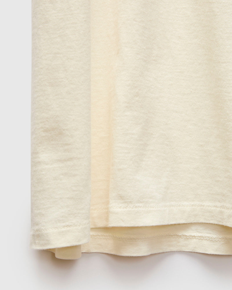 Vintage Knit Logo T-Shirt in White