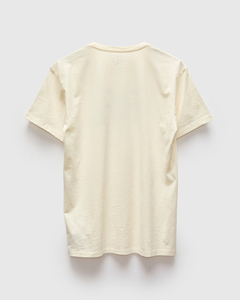 Vintage Knit Logo T-Shirt in White