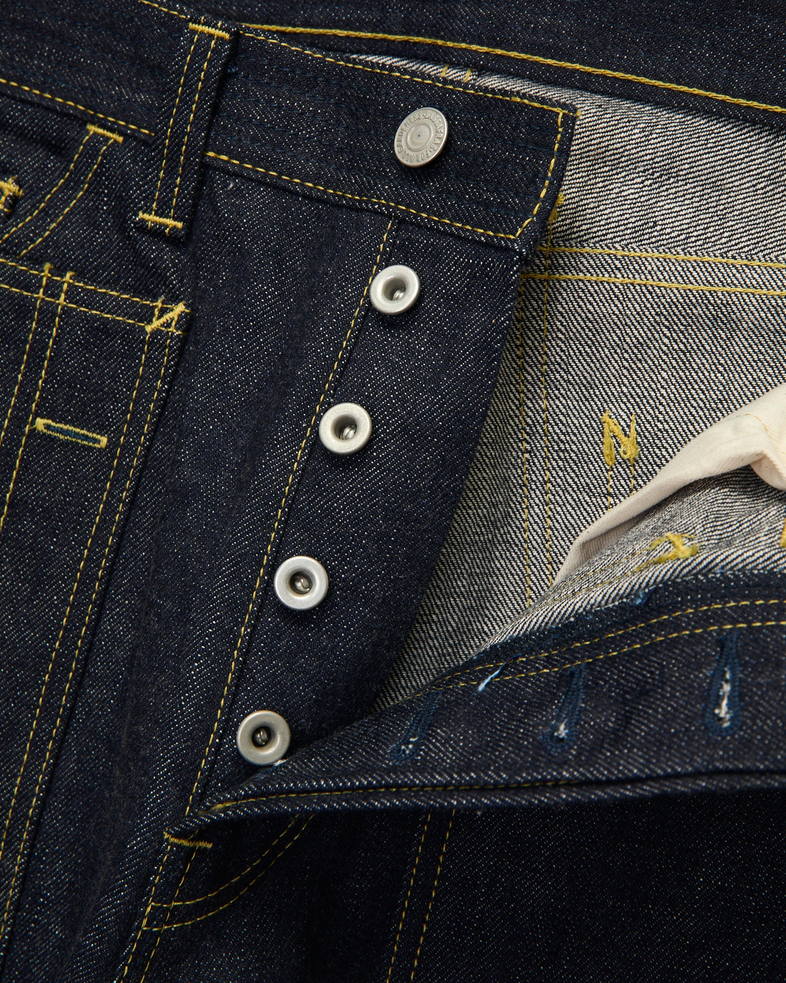 14oz Selvedge Denim Fall Leaf R Pants in Indigo – Blue Owl Workshop