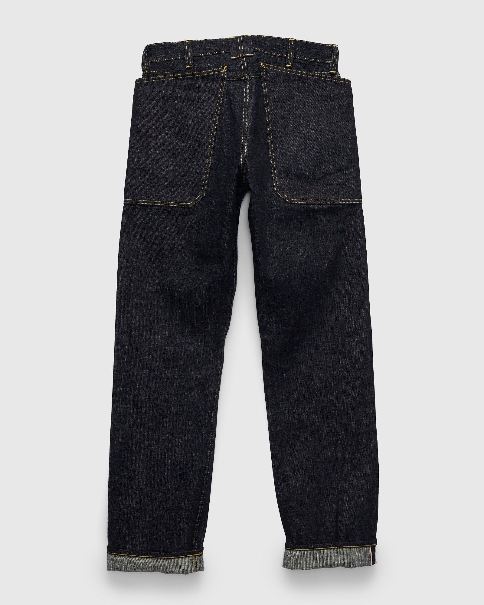 ササフラス Fall Leaf R Pants 14oz Denim 14oz Selvedge Denim Fall Leaf R Pants in Indigo – Blue Owl Workshop