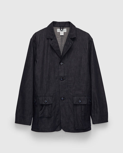 SASSAFRAS GDU LEAF JACKET Mサイズ G.D.U. Leaf Jacket in 8oz Denim Indigo – Blue Owl Workshop